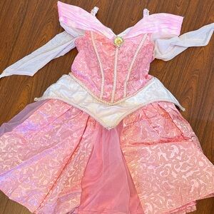 Disney Parks Princess Aurora Sleeping Beauty Pink Kids Costume